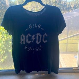 AC/DC cotton band tee